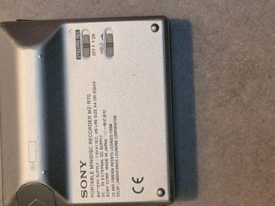 Lecteur Mini disc Sony