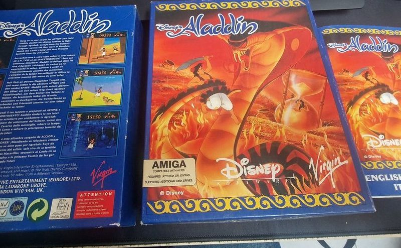 Boite du jeu Aladdin