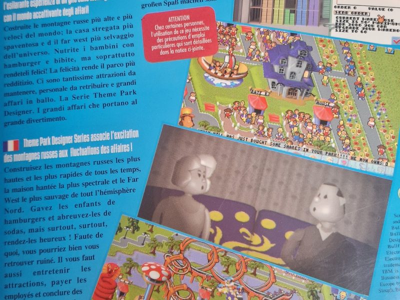 Jeu Amiga Theme Park