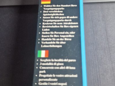 Jeu Amiga Theme Park