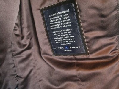 Blouson cuir