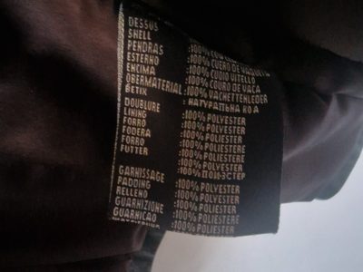 Blouson cuir